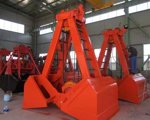 废钢抓斗,木材抓斗,起重机抓斗,抓斗厂家的厂房图片